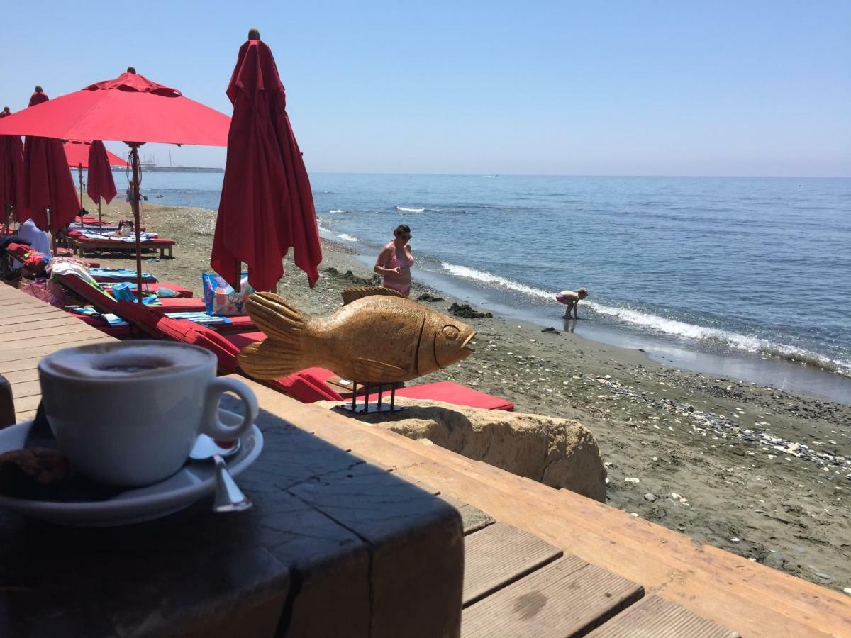 Modern Seaview Beach Studio Limassol Exterior foto